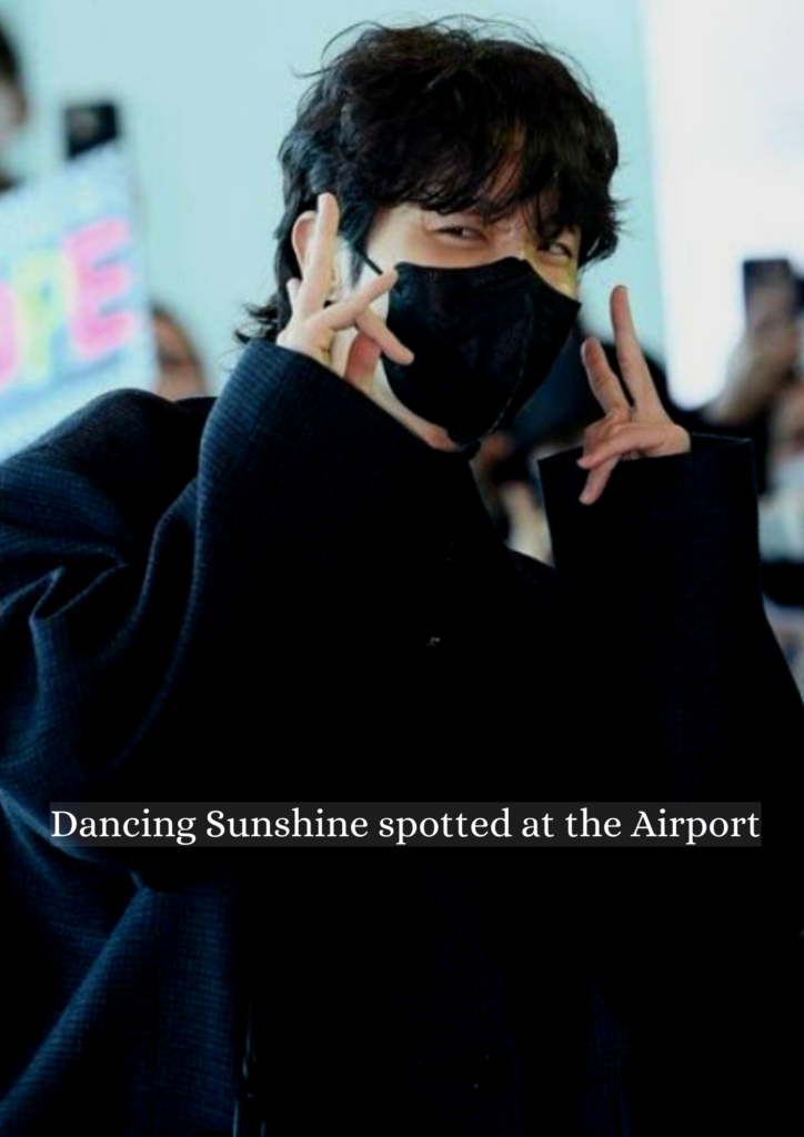 BTS J-Hope Airport Pictures 2023