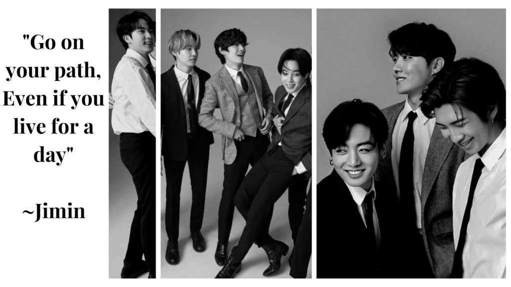 Bts black and white pictures