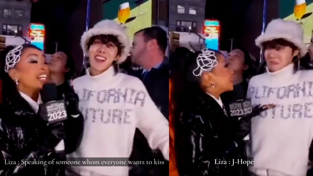 J-Hope is someone whom the world's wants to kiss | Trending New Year's Eve