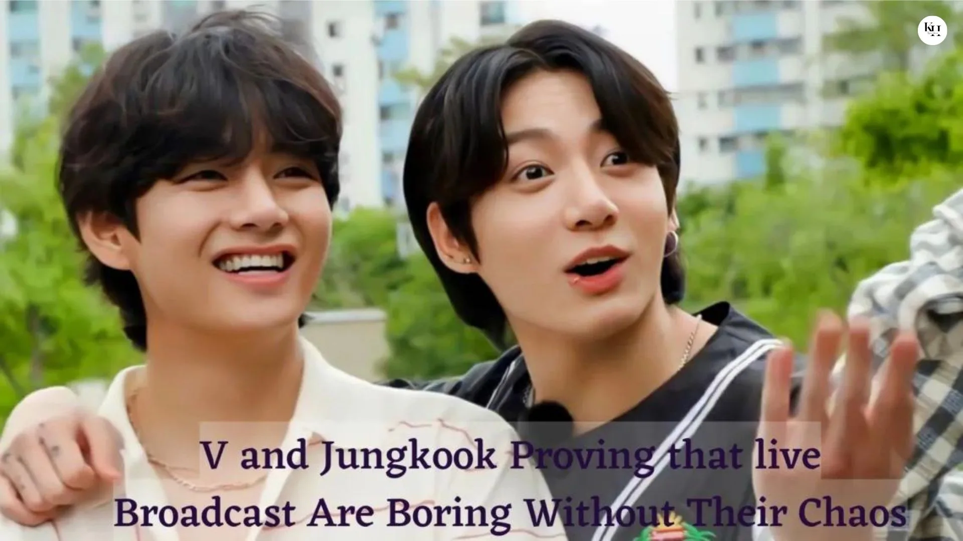 Jungkook and V leaving the Army in Wonder Again | The Korean Hanami