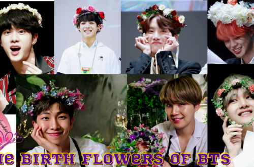 The Birth Flowers Of Bts