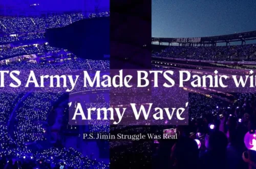 Bts Army Made Bts surprised with Army Wave