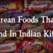 Korean foods found in India